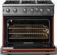 Viking® 5 Series 36" Spiced Cider Pro Style Liquid Propane Gas Range-1