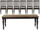 Liberty Furniture Harvest Home 7-Piece Barley Brown/Chalkboard Rectangular Table Set-0