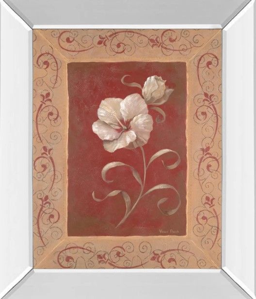Classy Art Amanda’s Hibiscus By Vivian Flasch Wall Art-0