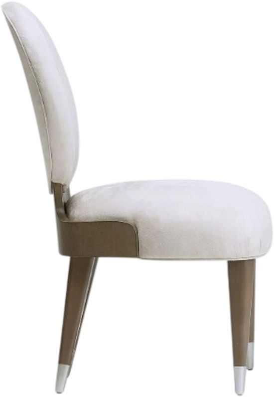 Michael Amini® Roxbury Park Cement Gray/Slate Dining Side Chair-3