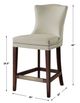 Uttermost® Dariela Cream White Counter Stool-2