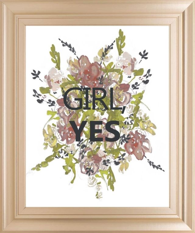 Classy Living Jennifer Goldberger Empower Flowers II Wall Art-0