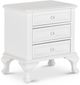 Elements International Jesse 3-Piece White Full bedroom Set with Trundle-3