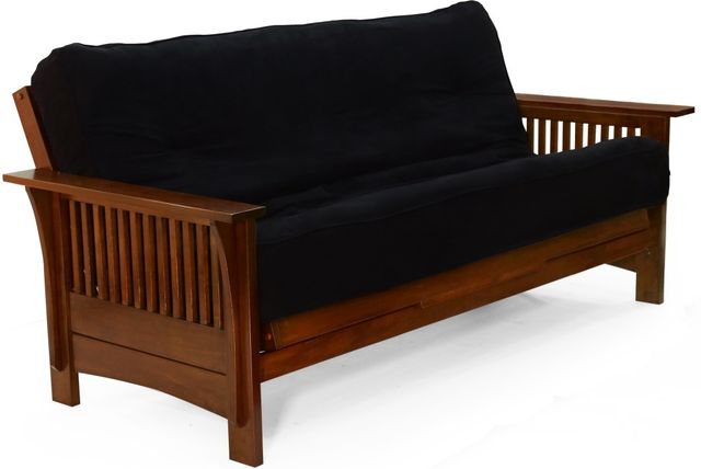 Night & Day Furniture™ Autumn Black Walnut Full Moon Glider Futon-0