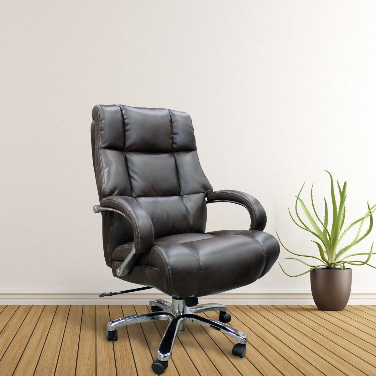 Parker House® Cafe Fabric Heavy Duty Desk Chair Parker House® Cafe Fabric Heavy Duty Desk Chair
