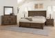 Artisan & Post by Vaughan-Bassett Cool Rustic Mink California King Storage Panel Mansion Bed-1