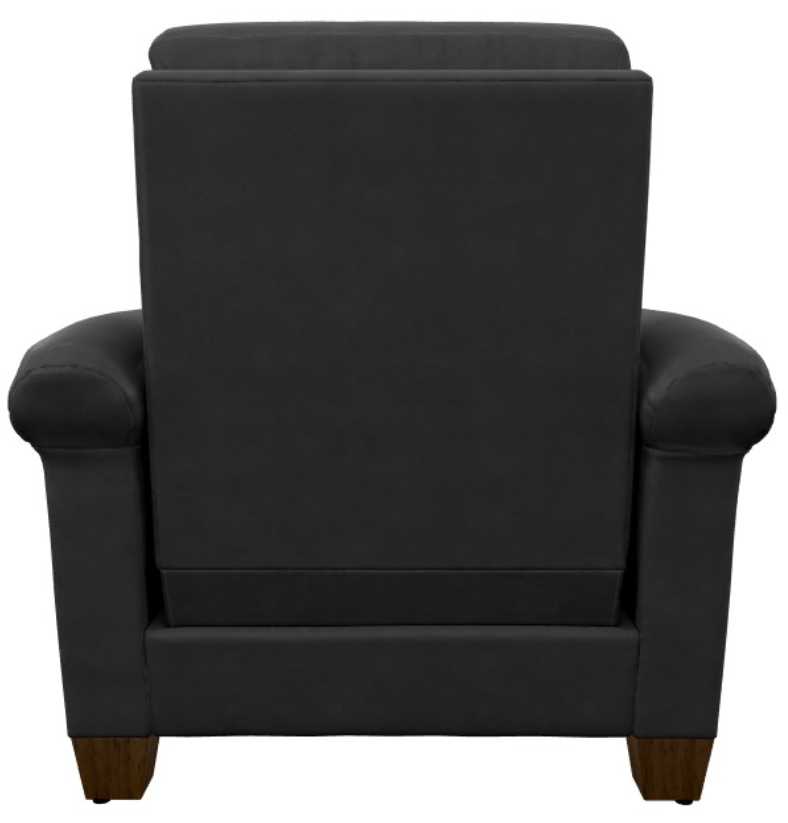 La-Z-Boy® Clybourn Navy Leather Power Reclining Chair with Headrest-5