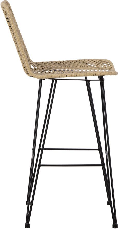 Signature Design by Ashley® Angentree Natural/Black Bar Stool-3