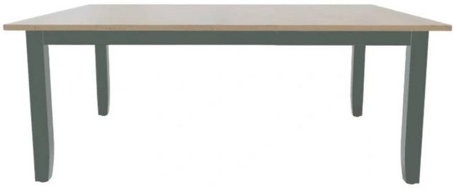 Mavin Customizable 60" x 60" Square Extendable Dining Table with 18" Leaf-1