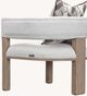 Michael Amini® West Kensington Sea Salt Caramel Accent Chair-5