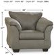 Signature Design by Ashley® Darcy Cobblestone Chair-1