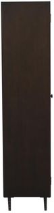 Nest Home Collections Camden Espresso/Natural Doors Tall Cabinet-4