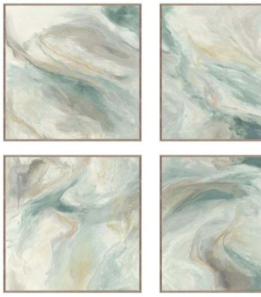 Classic Home Colorize 4-Piece Painting by Buddy Whitlock Set-1