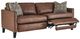 Best® Home Furnishings Customizable Traftly Revella Leather Incliner Sofa with Dark Walnut Legs-1