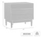 Armen Living Artemio Black Nightstand-2
