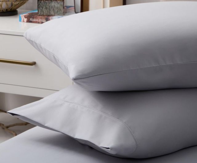 Malouf® Woven™ 2-Piece Ash Rayon From Bamboo Queen Pillowcase Set-0