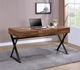 Furniture of America® Tensed Brown/Sand Black Writing Desk-1