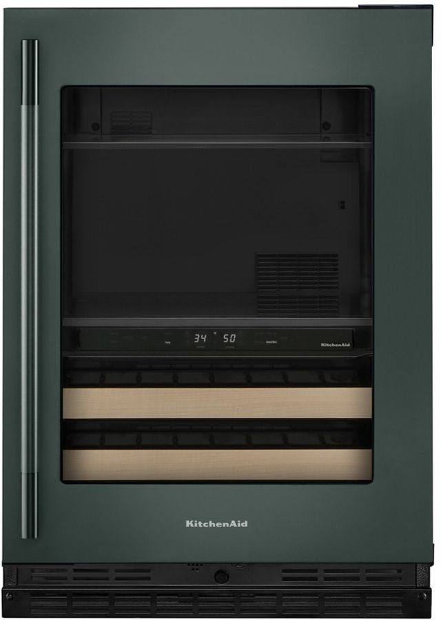 KitchenAid® 24" 4.8 Cu. Ft. Juniper Undercounter Beverage Center-0