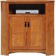American Heartland Manufacturing Oak 42" Tall Corner TV Stand  -0