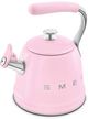 Smeg 50's Style 2.3 L Pink Whistling Electric Kettle-4