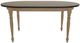 Mavin Customizable 42" x 48" Oval Extendable Dining Table with 18" Leaf-1