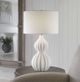 Uttermost® Antoinette White Table Lamp-1
