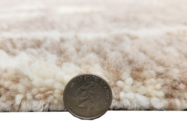 KAS Rugs Marley Oatmeal Feria 5'x8' Area Rug-3