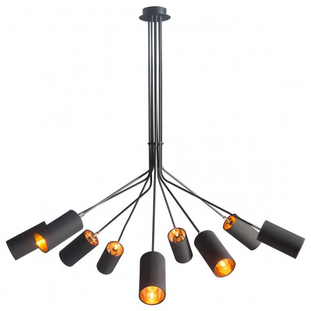 Zuo® Modern Ambition Black Ceiling Lamp-0
