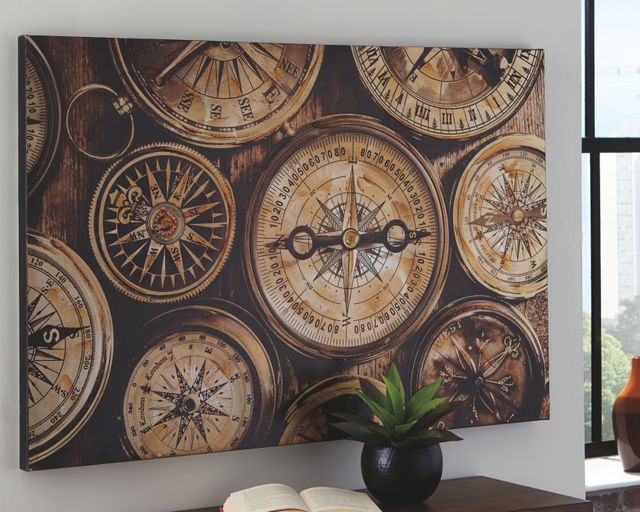 Signature Design by Ashley® Jeaselle Brown/Black Wall Art-2