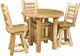 Best Craft Furniture W17 White Cedar Round Gathering Table-1