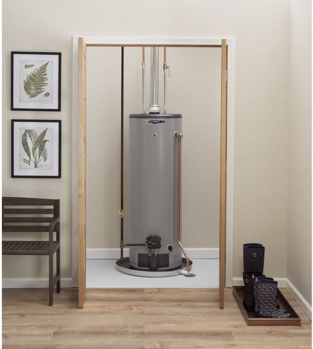 GE RealMAX® Choice 30 Gallon Tall Natural Gas Atmospheric Water Heater-1