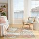 Nourison Home™ Aloha Sage Rose 5'x8' Style 2 Area Rug-1