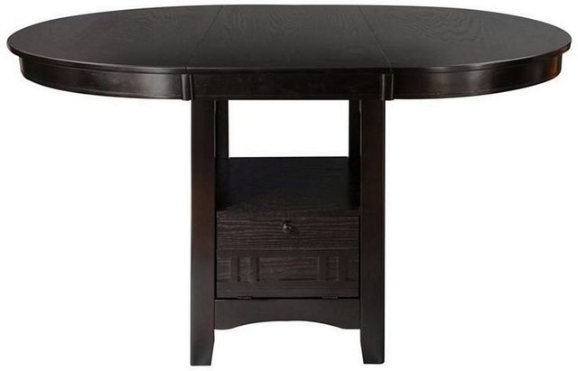 Mazin Furniture Junipero Dark Cherry Counter Height Dining Table-1
