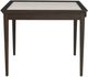 Fairfield® Delilah White Activity Table with Smoked Stone Base-1