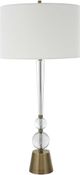 Uttermost® Annily Brass/Clear Table Lamp-0