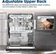 Sharp® 24" Stainless Steel Built In Dishwasher-4