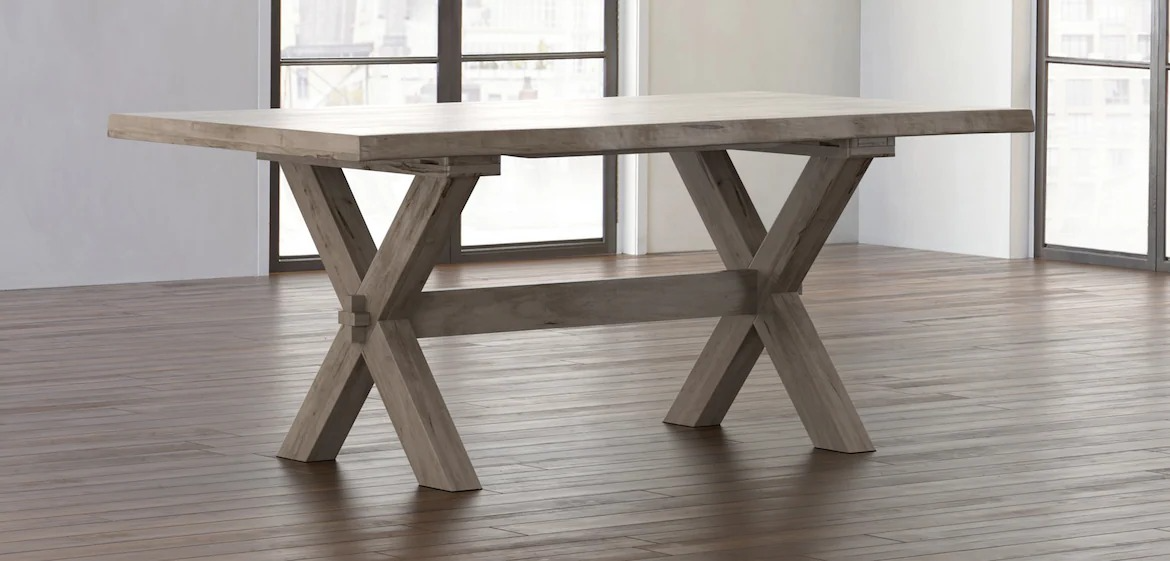 Bassett Furniture BenchMade Crossbuck Dining Table
