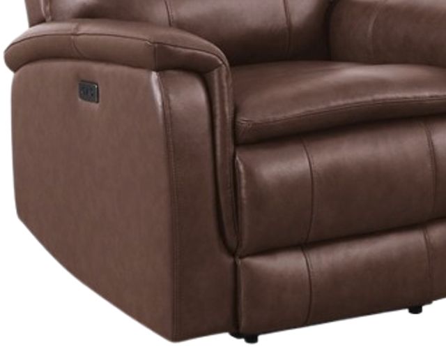 American Wholesale Furniture Madrid Pecan Power Wall Hugger Recliner-1