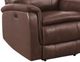 American Wholesale Furniture Madrid Pecan Power Wall Hugger Recliner-1