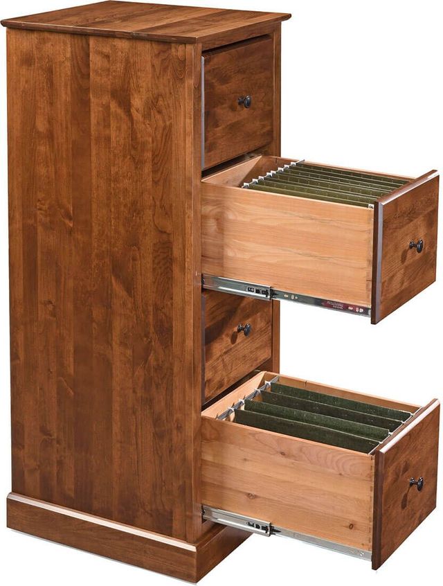 Archbold Furniture Customizable Shaker 4-Drawer Vertical File-1