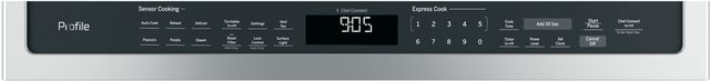 GE Profile™ 2.1 Cu. Ft. Stainless Steel Over The Range Microwave-3