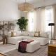 TOV Furniture Hangover 3-Piece Ivory 145" Modular Sofa-1