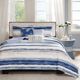 Olliix by Madison Park Blue Full/Queen Marina 6-Piece Quilted Coverlet Set-0