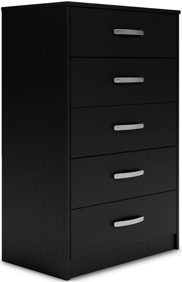 Signature Design by Ashley® Finch 3-Piece Black Queen Panel Bed Set-3