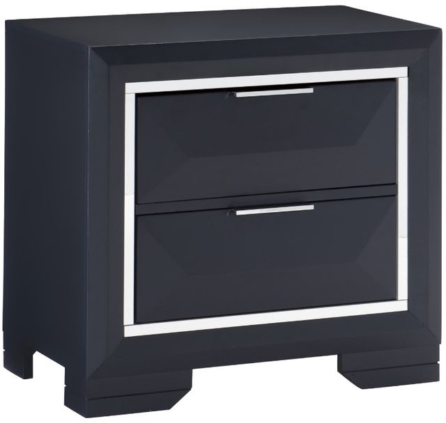 Homelegance® Rosemont Midnight Blue Nightstand-0