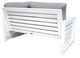 CabanaCoast® Customizable Gramercy Aluminum Outdoor Loveseat-2