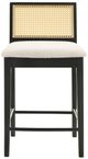 Armen Living Tobias Black/White Counter Stool-2