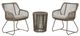 Signature Design by Ashley® Majors Beach 3-Piece Beige Aluminum/Fabric Outdoor Table Set-0