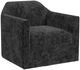 Elements International Hamlin Beamer Blue Swivel Chair-0