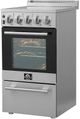 FORNO® Pallerano Series Alta Qualita 20" Stainless Steel Freestanding Electric Range-2